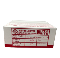 Giấy In Vi Tính 2 Liên SUPER WHITE 210*279
