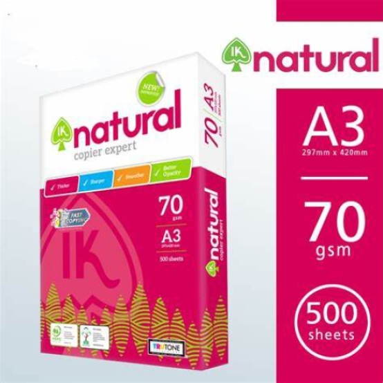 GIẤY NATURAL 70 KHỔ A3