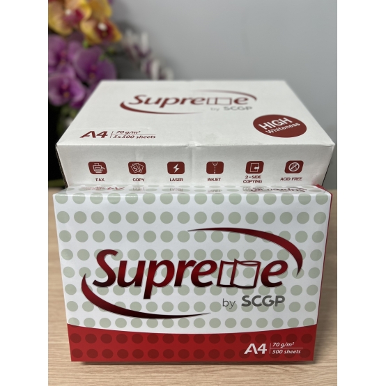 GIẤY SUPREME 70 KHỔ A4