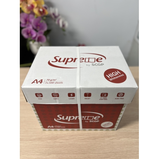 GIẤY SUPREME 70 KHỔ A4